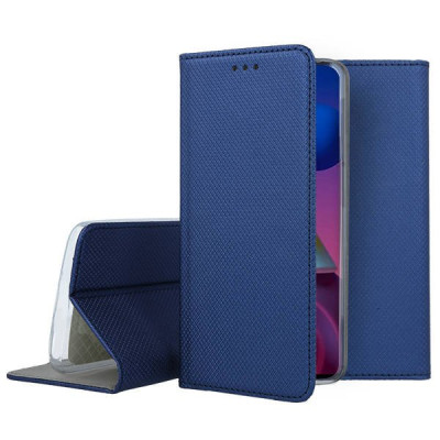 Кожени калъфи Кожени калъфи за Samsung  Кожен калъф тефтер и стойка Magnetic FLEXI Book Style за Samsung Galaxy M51 M515F син 